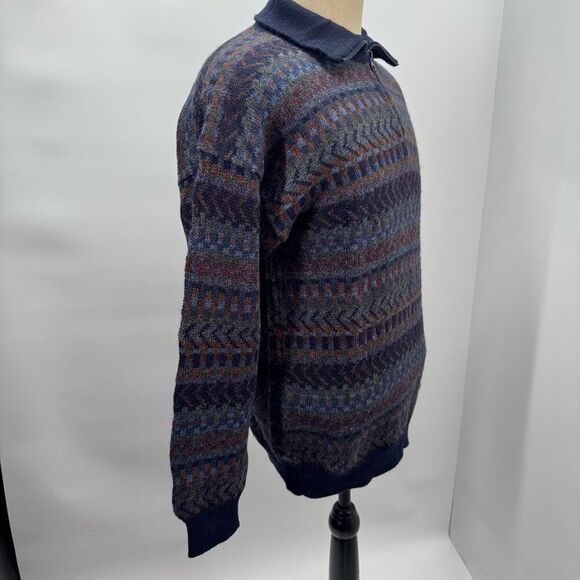 New D’Stylo 100% alpaca wool sweater mens sz m - Picture 4 of 8